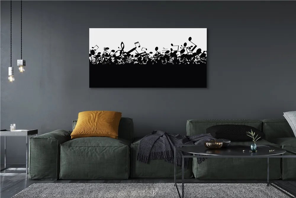 Zdjęcie na płótnie Klasyczny Zapis Muzyczny