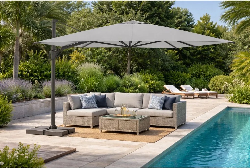 Doppler LIFE 400 x 300 cm jasnoszara