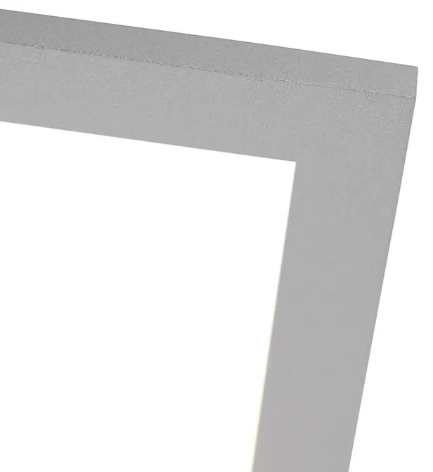Nowoczesna lampa sufitowa stalowa z wbudowanym LED 80 cm - Liv Nowoczesny Oswietlenie wewnetrzne