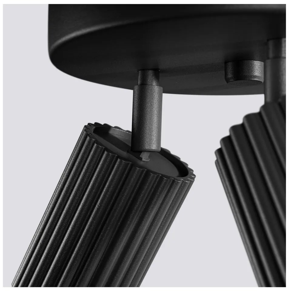 Czarna lampa punktowa Gleam – Sollux