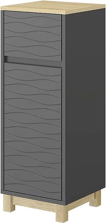 Szafka midi antracyt 30x30x80 livia