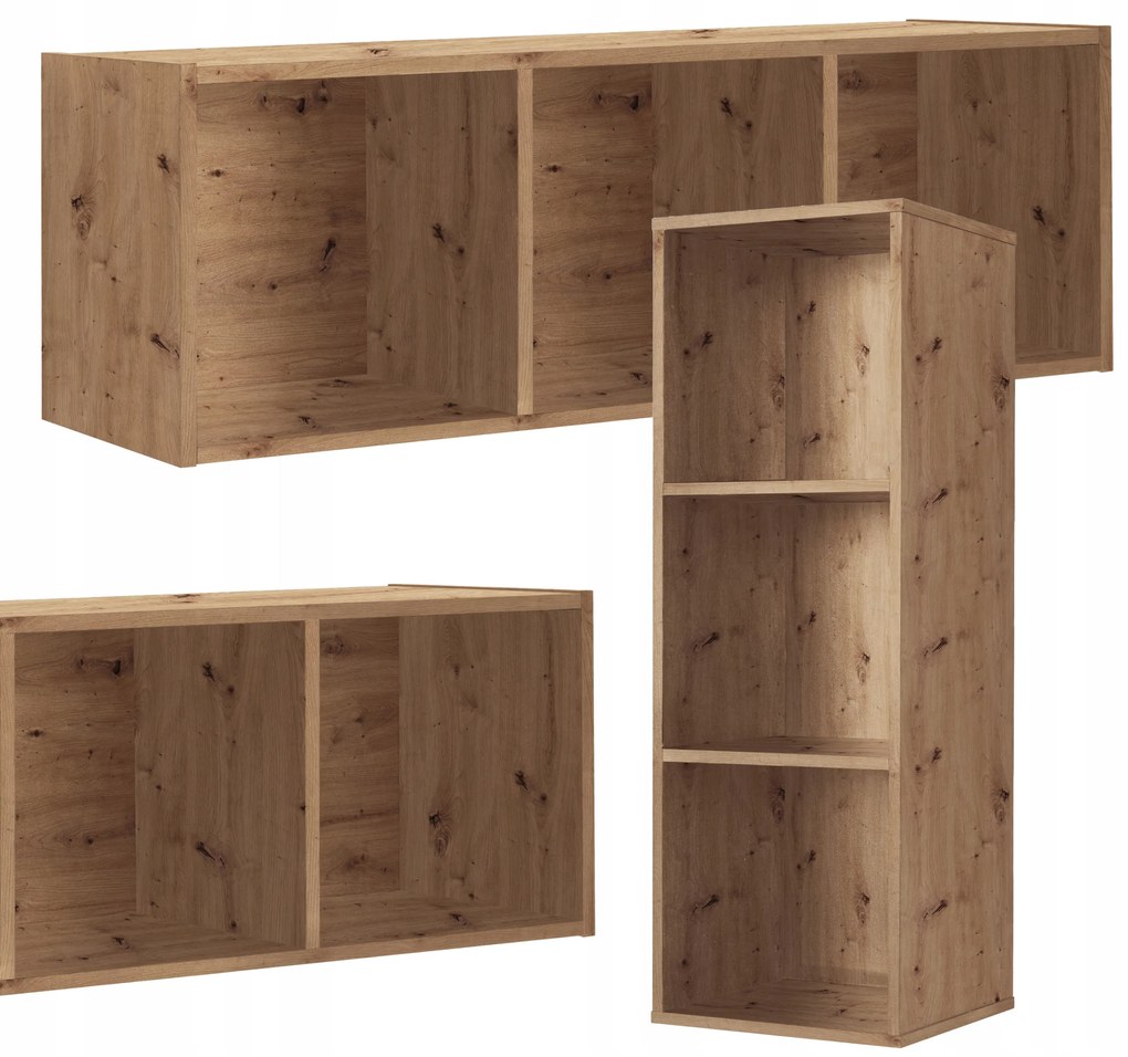 Regał półka organizer pojemnik stojak na płyty winylowe segregatory Cubo 3