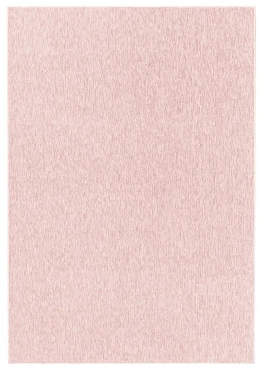 Dywan jednobarwny na filcu Nizza różowy 60 cm x 100 cm