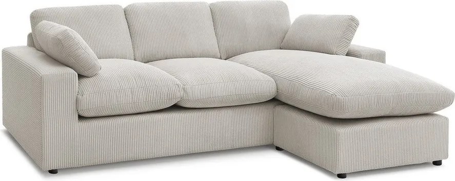 Beżowy sztruksowy narożnik Belair – Bobochic Paris