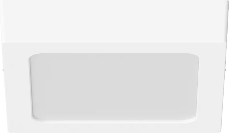 Mexen LDSS plafon sufitowy LED natynkowy 17 x 17 cm, 12W, Zimna - 6500K, 1320 lm, biały - L213-017-1265-20