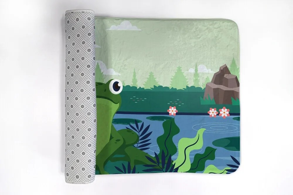 Dywanik do łazienki Dywanik do łazienki Żaba