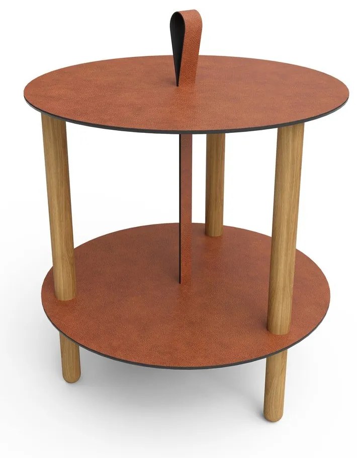 Okrągły stolik ø 48 cm Strap L Bull – LIND DNA