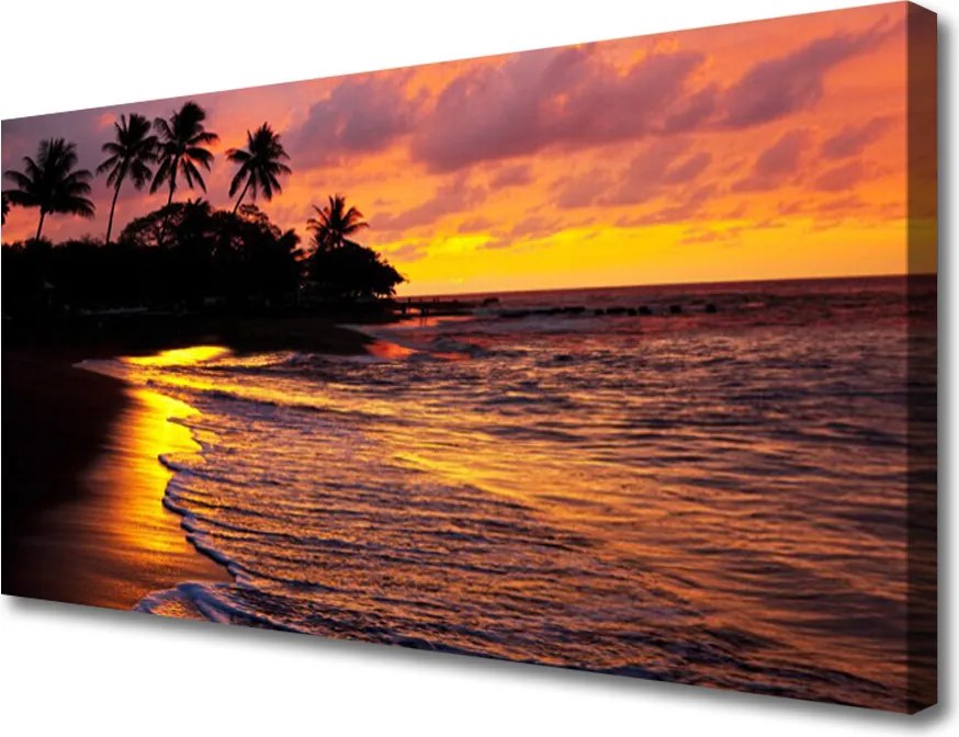 Duży obraz na płótnie Spokój Morskiego Horyzontu