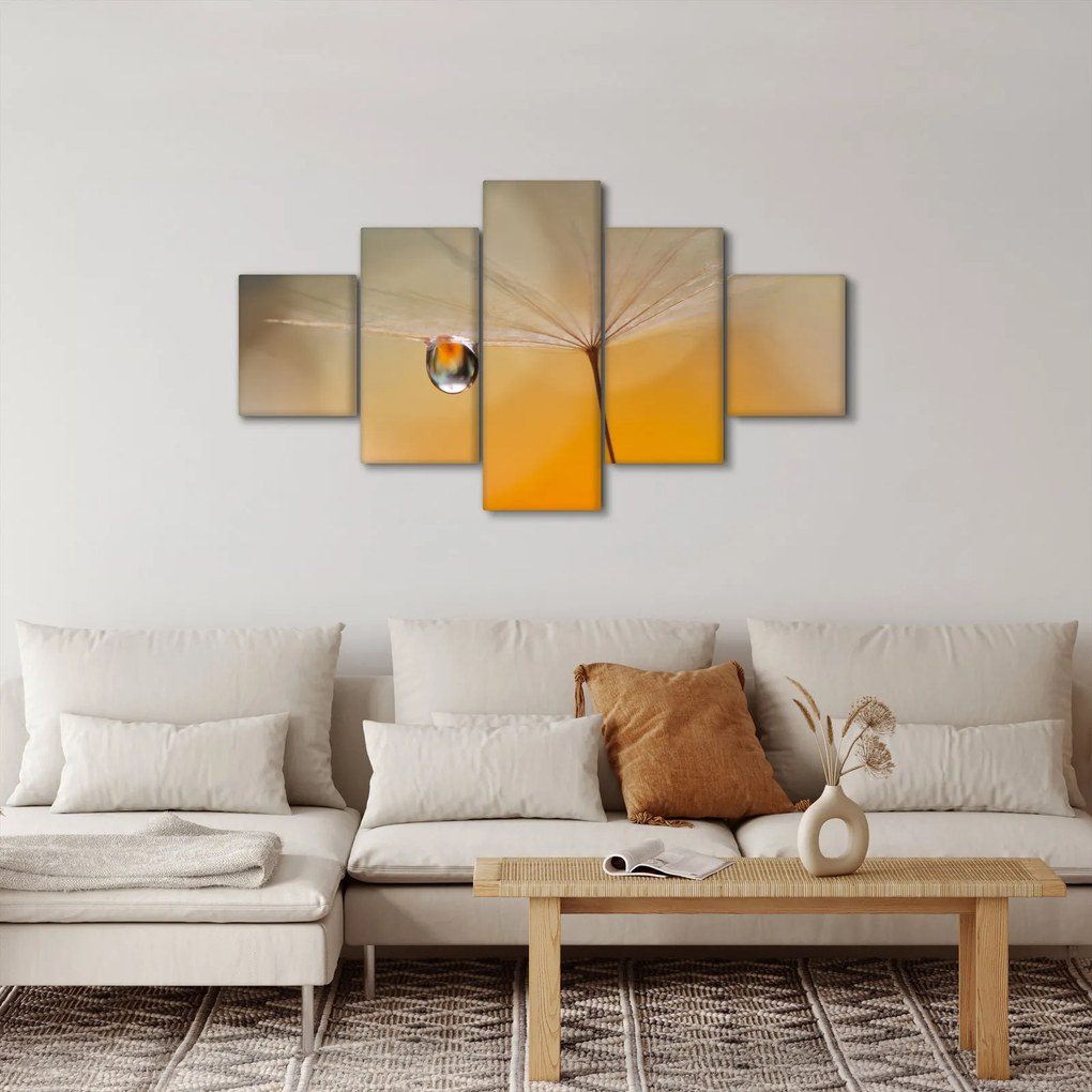 Obraz - Makro kwiat (125x70 cm)