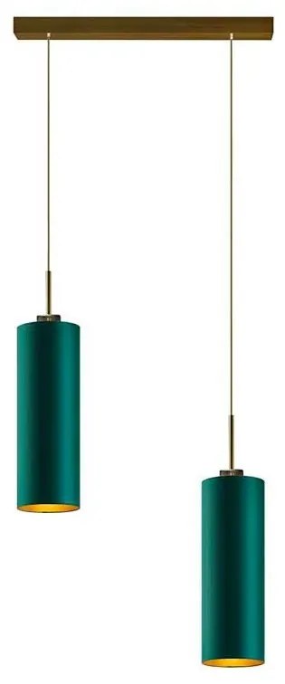 Lampa wisząca regulowana ze złotym stelażem - E9-H99