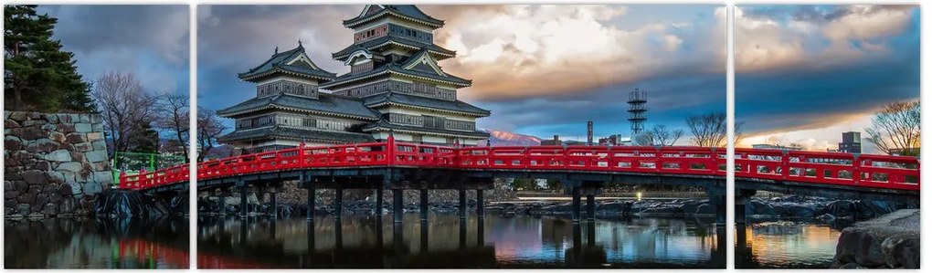 Obraz - Japonia (170x50 cm)