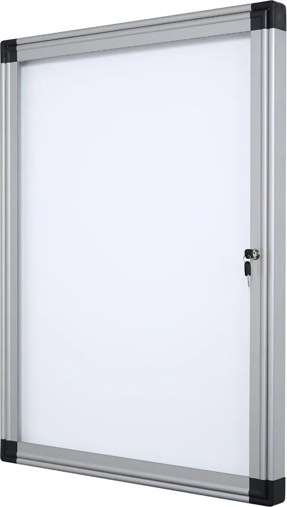 Gablota zewnętrzna z magnetyczną tablicą do pisania, 781 x 735 mm