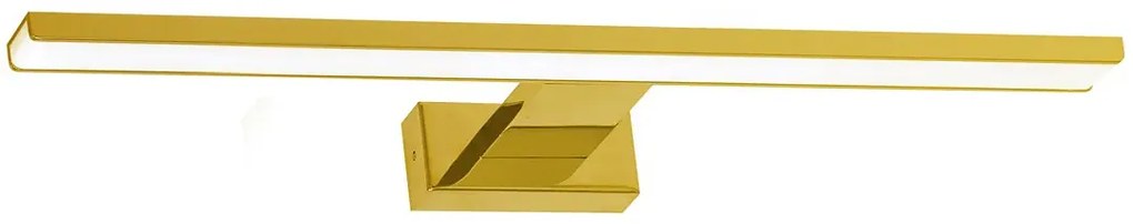 Złoty kinkiet nad lustro 15W 80x11,5x4 cm N017 G3-A30