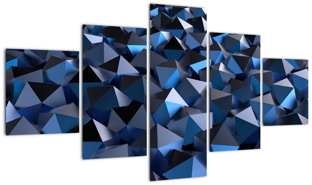 Obraz abstrakcji (125x70 cm)