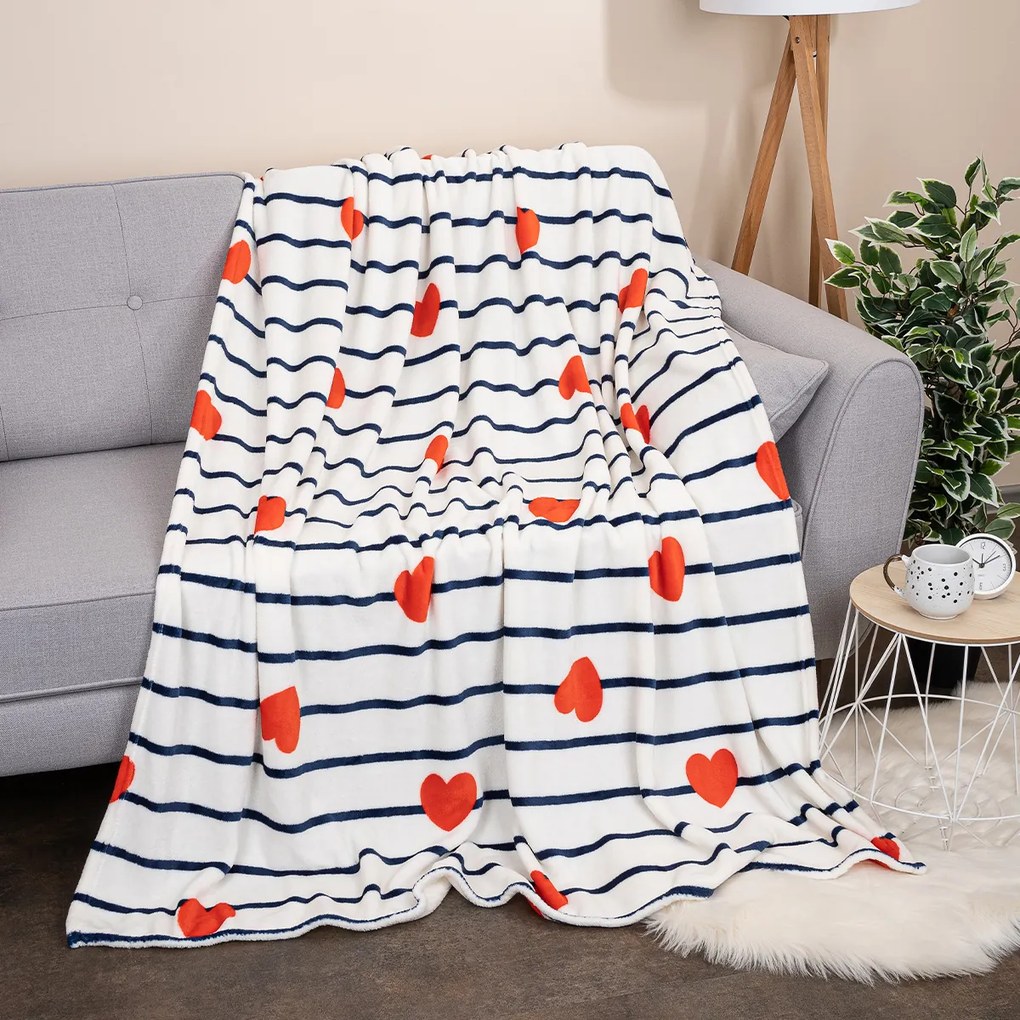 4Home Koc Soft Dreams Sea love, 150 x 200 cm