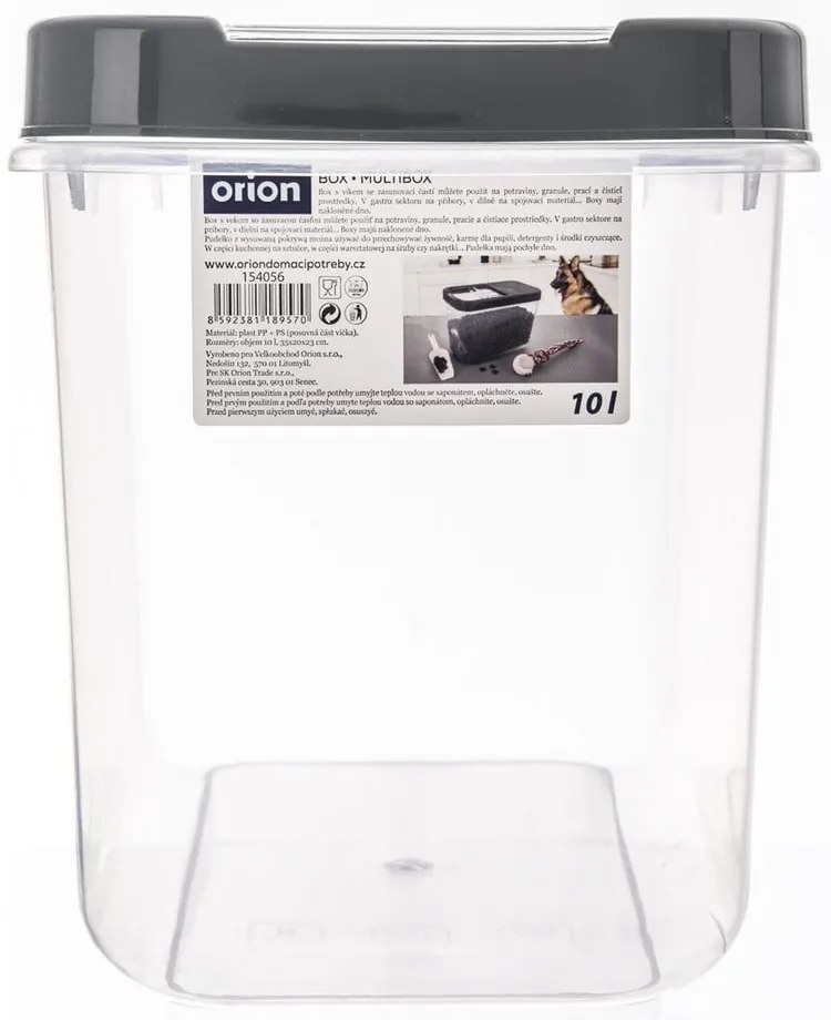 Plastikowy pojemnik z pokrywką 35x20x23 cm Slop – Orion