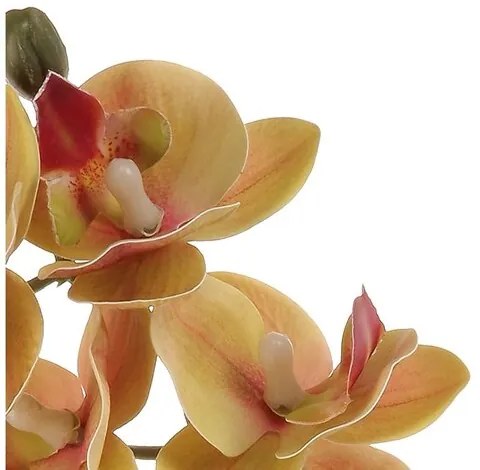 Sztuczna orchidea w kolorze ciemnoróżowym, 10 x 10x 63 cm