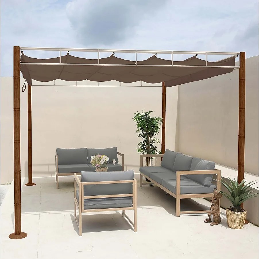 Pergola MCW-L42, taupe-brown