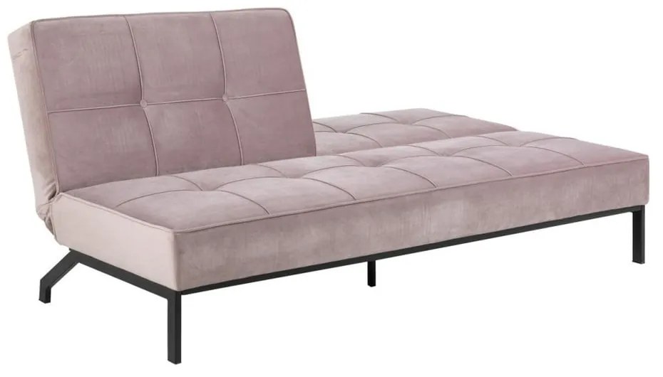 Różowa rozkładana sofa Actona Perugia