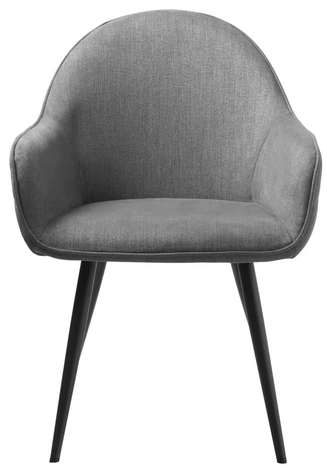 Szare krzesło Minto – Unique Furniture
