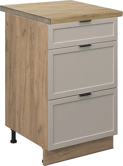 Szafka dolna do kuchni greybeige 50x60x82 fame-line