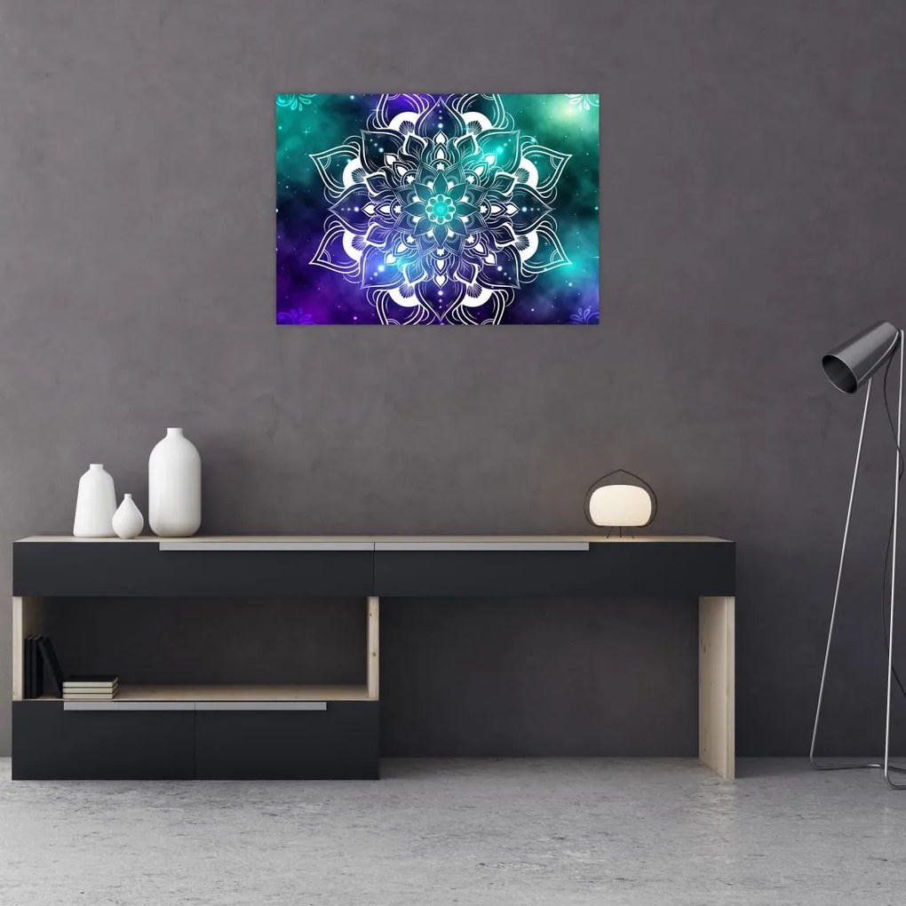 Obraz na szkle abstrakcji (70x50 cm)