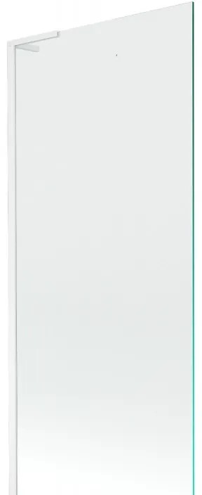 Mexen Next L parawan nawannowy 1-skrzydłowy 80 x 150 cm, transparent, biały - 895-080-000-03-00-20