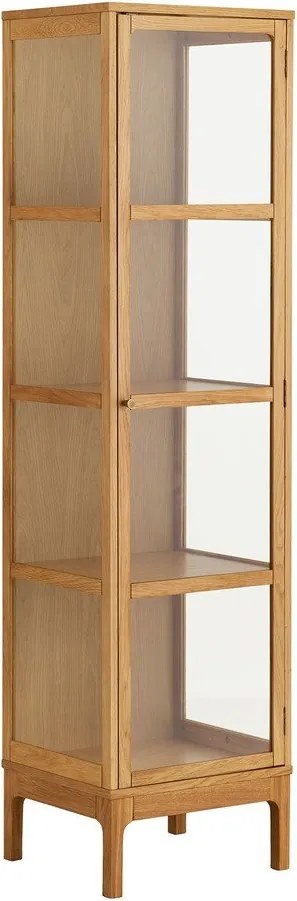 Witryna w naturalnym kolorze 47x180x40 cm Zamora – House Nordic