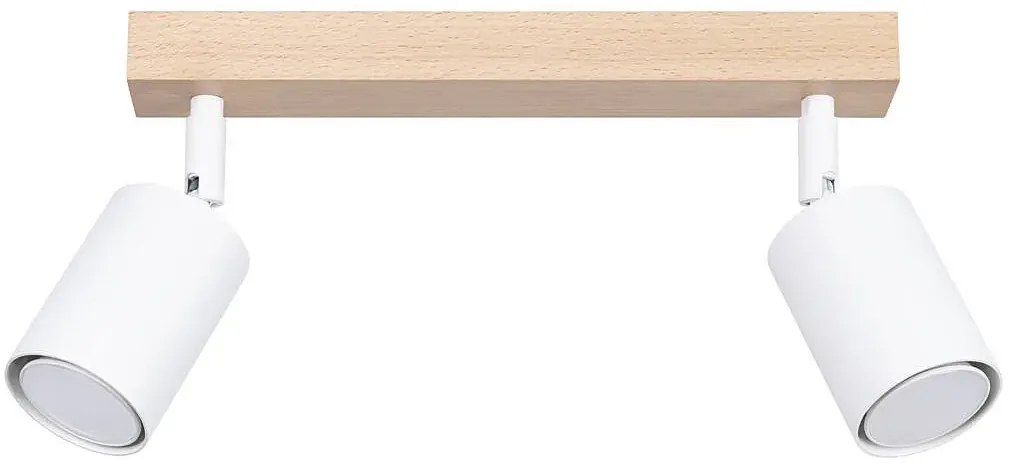 Biały podwójny loftowy plafon L7-E77