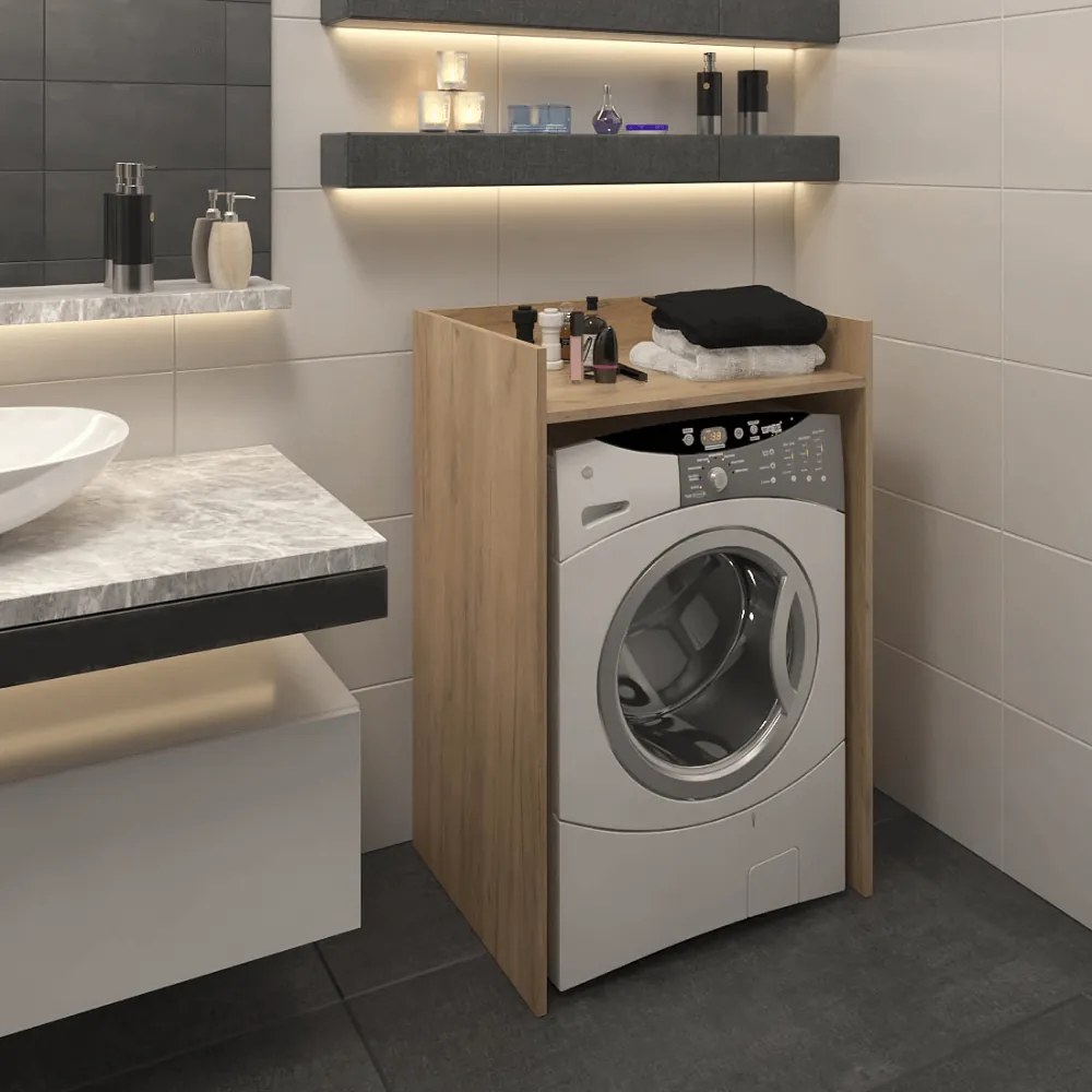 Szafka na pralkę VOJTO, dąb artisan