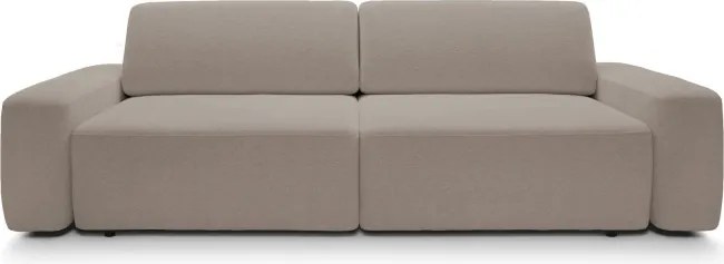 Sofa BOULI z funkcja spania i pojemnikiem CAPPUCINO RAVEN 34