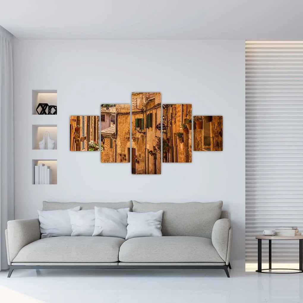 Obraz - Hiszpańska Ulica (125x70 cm)