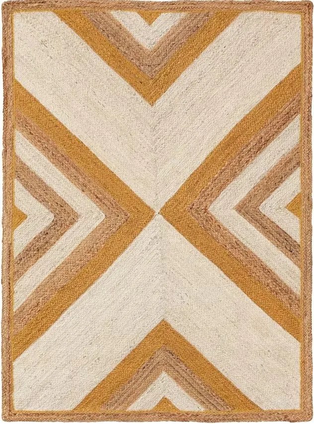 Ręcznie tkany dywan dla dzieci z juty Frieda