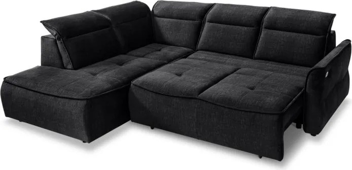 Narożnik MURILLO L z elektryczną regulacją siedziska Lewostronny w tkaninie VOGUE 18 WERSAL