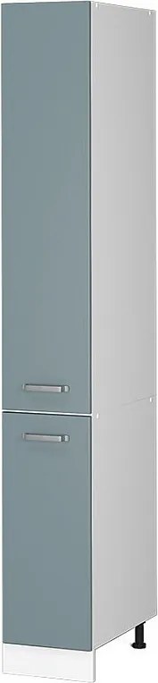 Szafka aptekarska niebiesko-szary 30x57.2x206.8 r-line