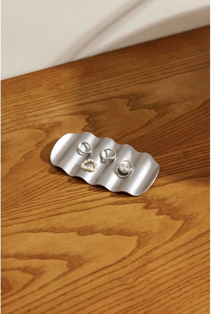 Mydelniczka ze stali nierdzewnej w kolorze srebra Olbi – noo.ma