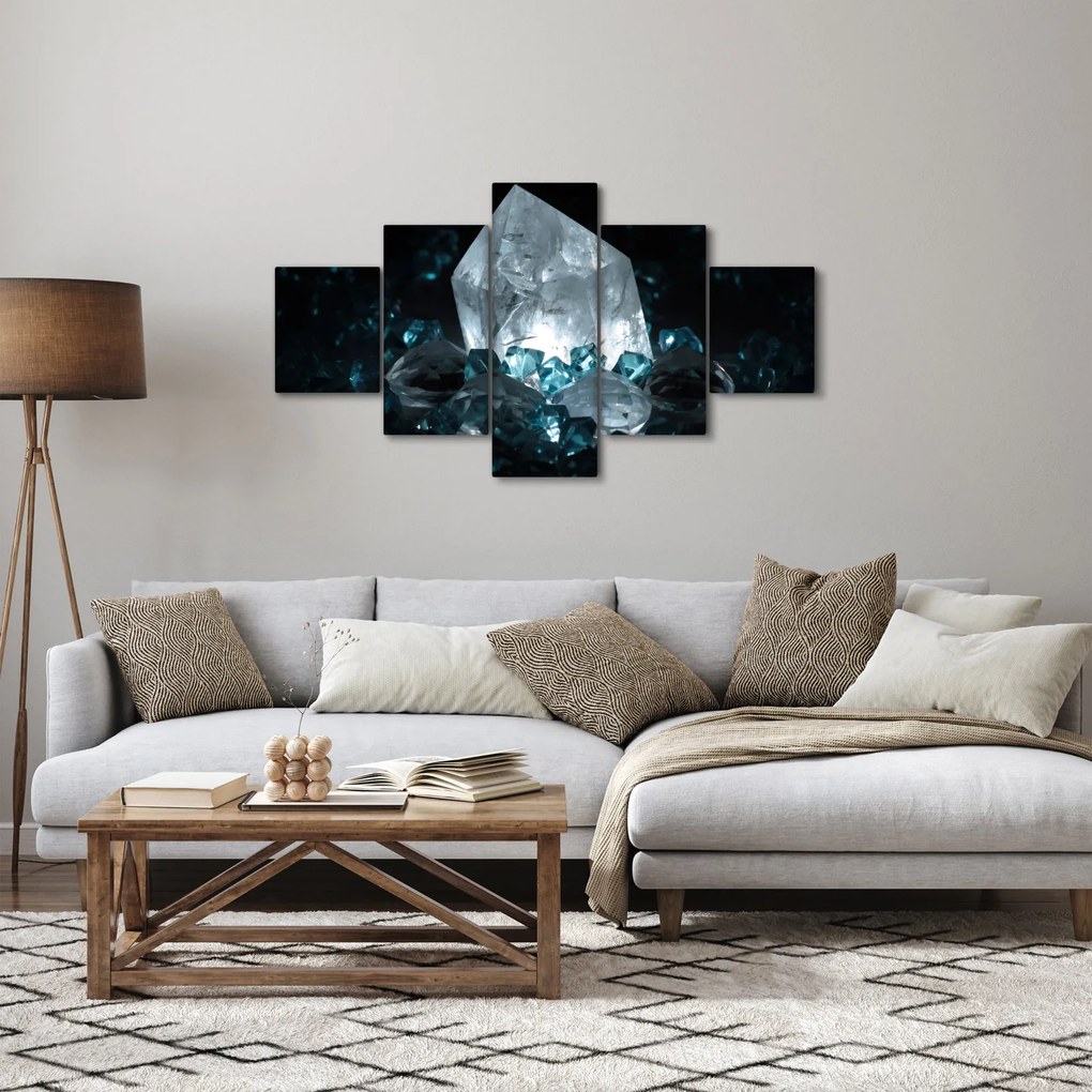 Obraz kryształu (125x70 cm)