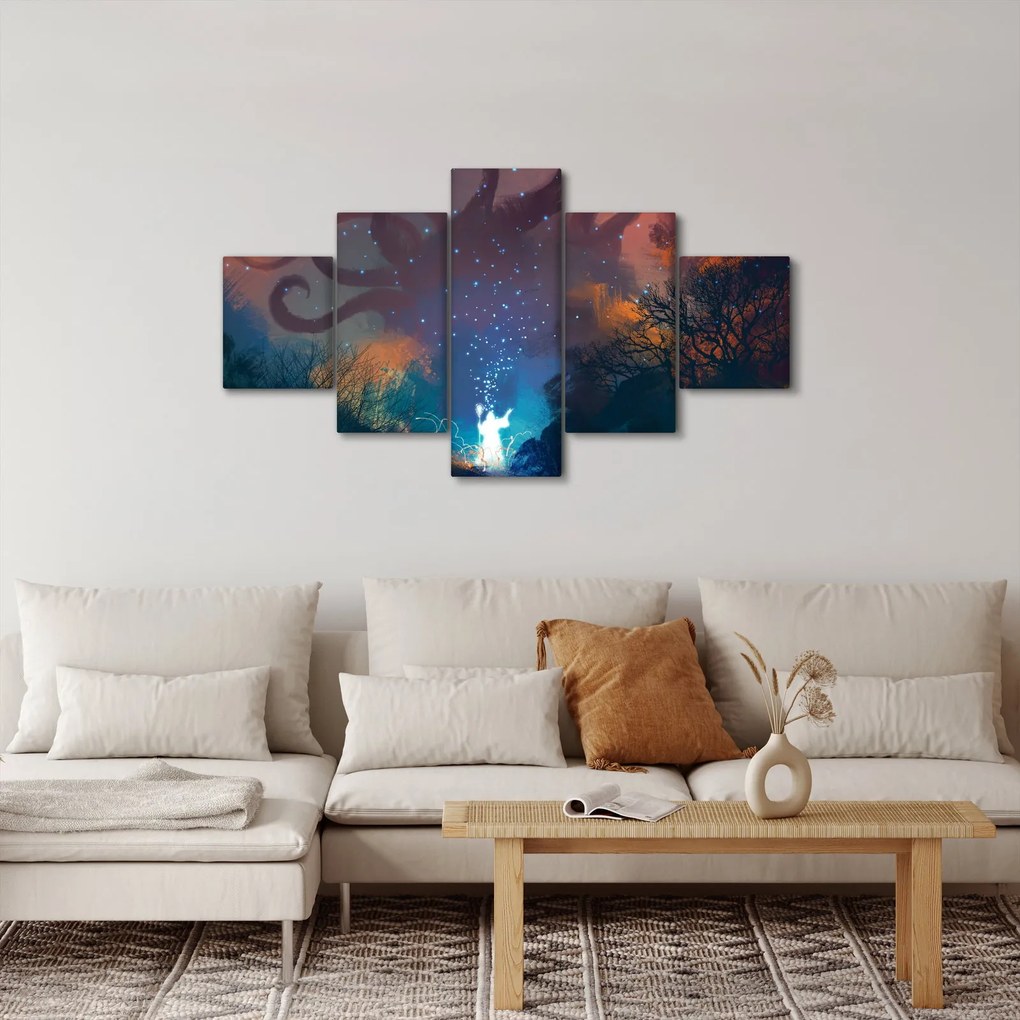 Obraz - Czarujący czarodziej (125x70 cm)