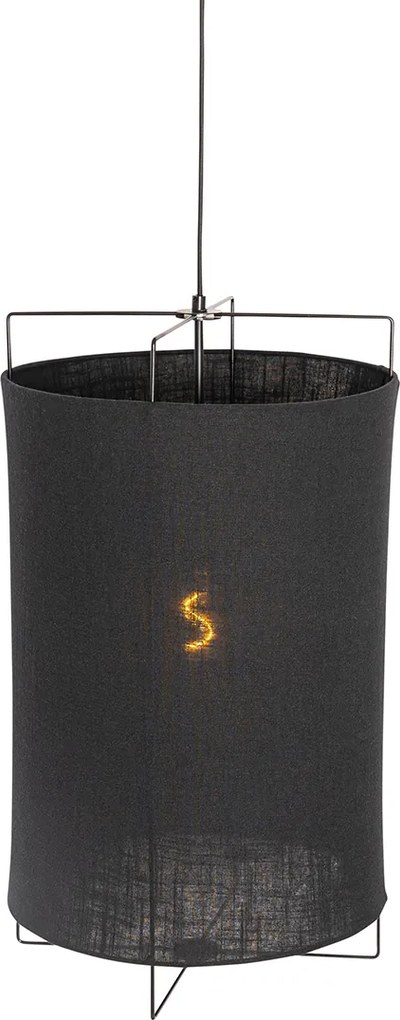 Designerska lampa wisząca czarna - Rich