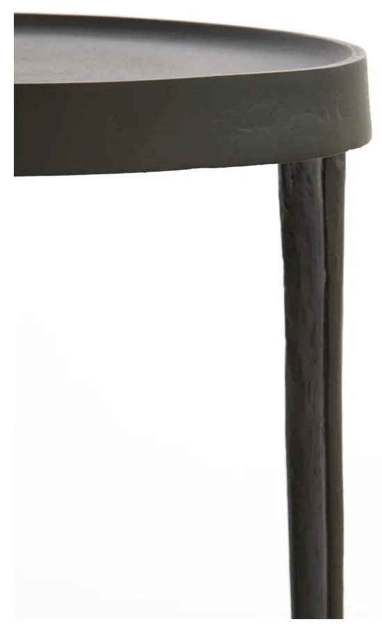 Metalowe okrągłe stoliki zestaw 2 szt. ø 35 cm Tobias – Light &amp; Living