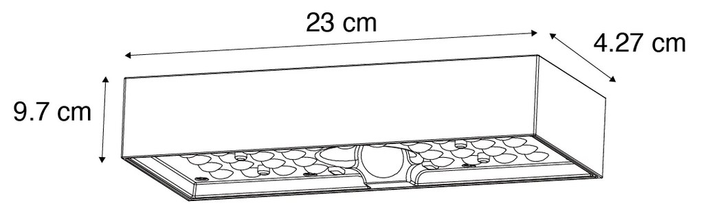 Lampa ścienna zewnętrzna czarna ze światłem ściemnianym i czujnikiem na panelach słonecznych - Kayo