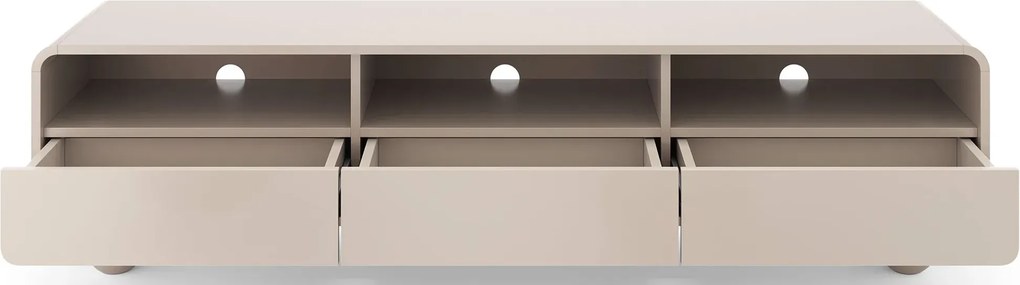 Kaszmirowa szafka pod telewizor z 3 szufladami 180 cm Z0-A89