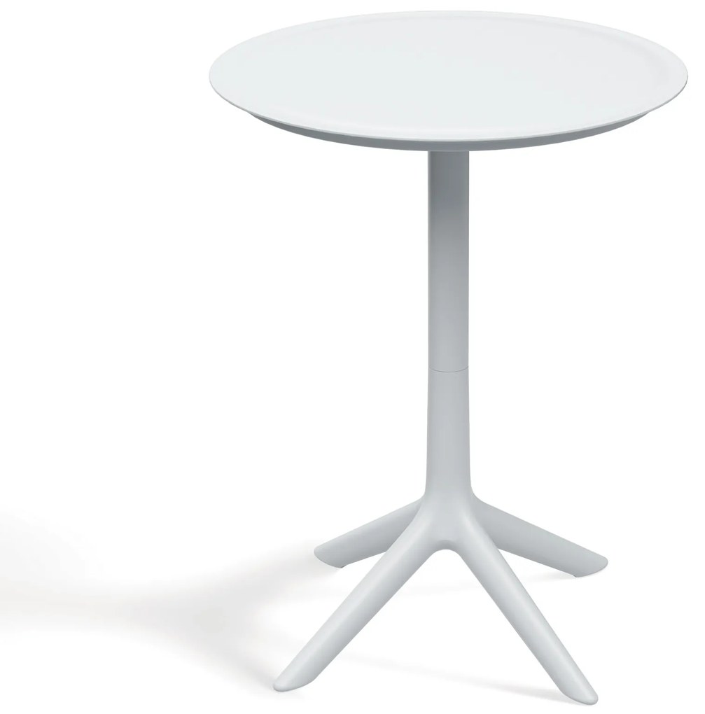 Stolik ogrodowy Rimo White okrągły 57 cm FERNE