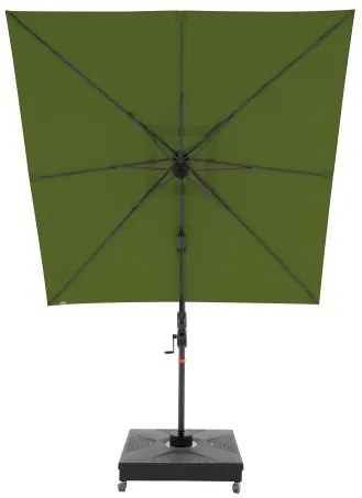 MyZone 210 x 210 cm - wahadłowy parasol ogrodowy z bocznym słupkiem : Substancja Desen - 832