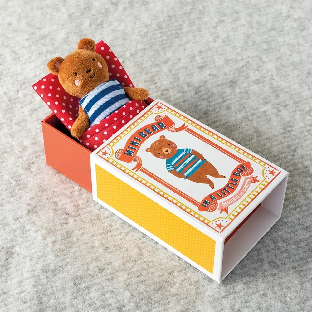 Zabawka pluszowa Mini Bear in a Little Box – Rex London