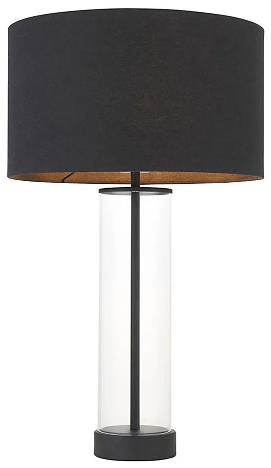 Endon 100440 - Ściemnialna lampa stołowa LESSINA 1xE27/10W/230V czarna