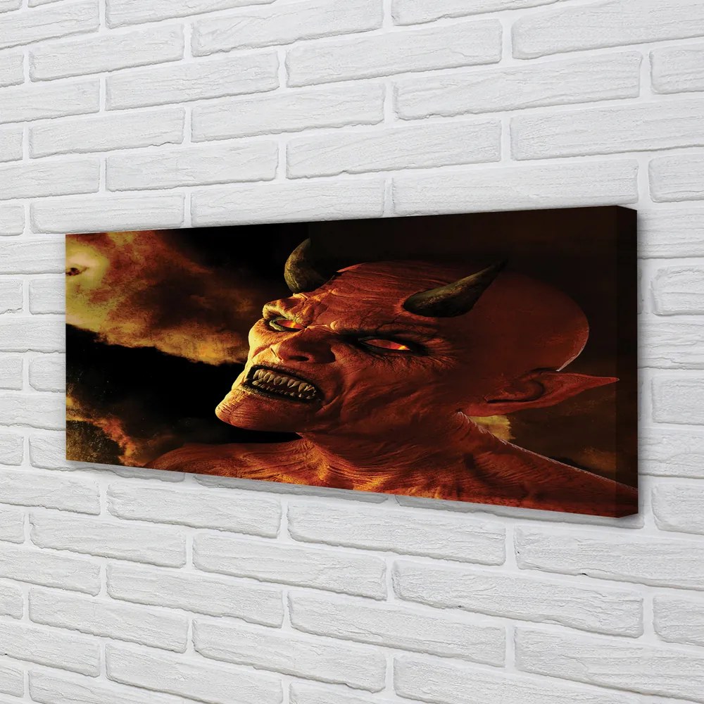 Obraz drukowany na płótnie Diabeł