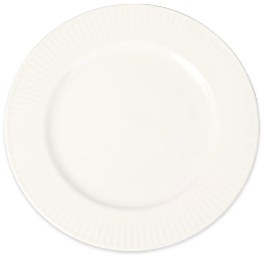 Zestaw 6 porcelanowych talerzyków deserowych Linie 20 cm