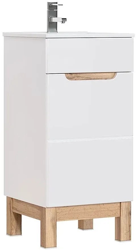 Szafka z umywalką 40 cm Azarox 4S