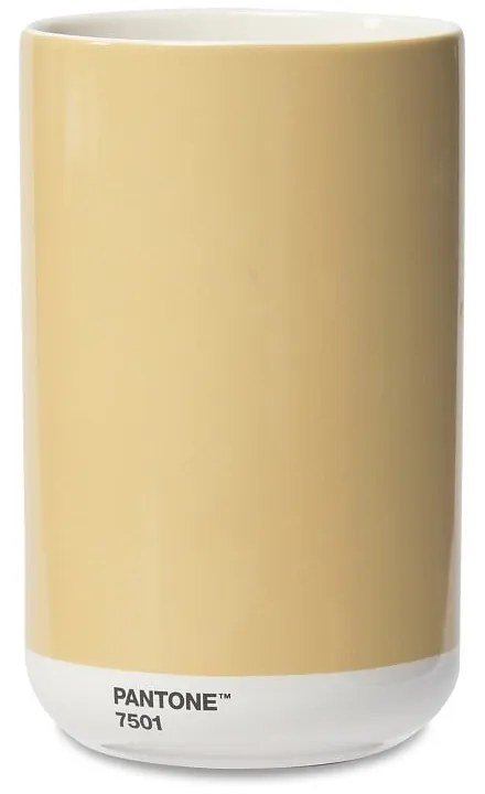 Beżowy ceramiczny wazon Cream 7501 – Pantone